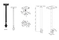 Genelec 8000-444B потолочное крепление для мониторов 8010-8050, 8320-8350, 8331-8351, 4040 