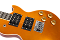 FLIGHT Centurion Tenor GT электроукулеле, Les Paul, тенор, цвет золотой, чехол