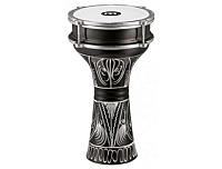 MEINL HE-122  дарбука, алюминий, 6 1/2" x 12 3/4", ручная ковка рисунка, настроечный ключ в комплекте