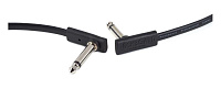 Rockboard RBO CAB PC F 10 BLK  Кабель для коммутации гитарных эффектов, 10 см, чёрный