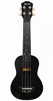 TERRIS PLUS-50 BK  укулеле сопрано, цвет черный, пластик