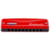 VOX Continental Harmonica Type-2-C Губная гармоника, тональность до мажор, цвет красный