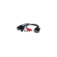 RME BO9632-CMKH, unbalanced - небалансный 15pole SubD на 4 x Cinch аналоговых, 2 x MIDI, 1 x Phones, для HDSP 9632, HDSPe AIO