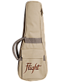 FLIGHT NUS380 AMBER  укулеле сопрано, цвет санберст, корпус сапеле