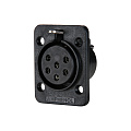 Amphenol AP-6-21  Панельный разъем серии AP, гнездо, прямоугольный