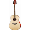 CRAFTER HD-250  акустическая гитара, верхняя дека ель, корпус красное дерево, цвет натуральный