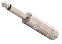 PROAUDIO MJC-3 разъем 1/4" TS (джек моно), кабельный, под кабель 6,5 мм
