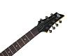 Schecter SGR C-7 MRED Гитара электрическая, 7 струн, корпус липа, гриф клен, лады 24 Medium