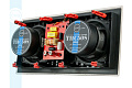 CVGaudio THC508 Встраиваемая прямоугольная двухполосная трехполосная акустическая система Hi-Fi класса для центрального и фронтальных каналов домашнего кинотеатра, а также качественных систем фонового звука, цвет белый