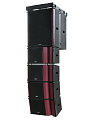 VOLTA RED LINE TOP Пассивный элемент линейного массива. Комплектация: 12" + 2х2". Мощность (RMS) 500 Вт. Дисперсия 120°х10°. Максимальное давление 132 дБ. Сопротивление 8 Ом