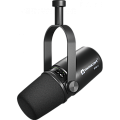 RELACART PM2  Кардиоидный динамический микрофон с держателем. Выходы USB, XLR, 3.5 мм Jack