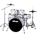 DDRUM D2 522 WHT ударная установка, цвет White, 10"-12"-16"-22"-14"х6.5"