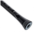 NUVO Recorder Black блокфлейта сопрано, строй С, немецкая система, материал АБС пластик, цвет чёрный, чехол в комплекте