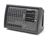 SAMSON XML610  активный микшер, 2х300 Вт/4 Ом, 4 моно- и 4 стереоканала, DSP 24 бит (100 пресетов), AUX, 7-полосный мастер-эквалайзер, вес 6.5 кг