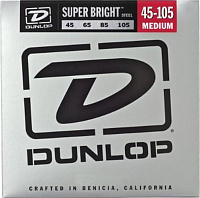 DUNLOP DBSBS45105 Super Bright Steel Bass 45-105 струны для бас-гитары