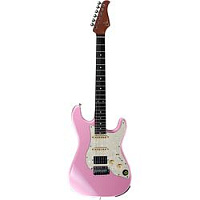 Mooer GTRS S800 Pink Электрогитара со встроенным процессором, HSS, палисандр, цвет розовый