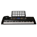 ROCKDALE Keys RKK-61 Синтезатор c комплектом аксессуаров: наушники, банкетка и стойка для клавишных инструментов.