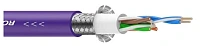 ROXTONE CAT5SB/100 Purple Кабель CAT5, 4x2x0.51 кв.мм, экранирование 90%, длина линии EtherSound не более 70 метров, TPE Jacket, D 6.4 мм, катушка 100 метров, цвет фиолетовый