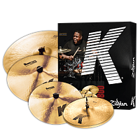 ZILDJIAN K0800 K CYMBAL SET набор тарелок (14" K HiHat, 16" K Dark Crash Thin, 20" K Ride, 18" K Dark Crash Thin)
