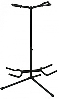 GEWA Double Guitar Stand Black стойка для двух гитар универсальная, с держателем грифа