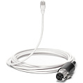 SHURE TL47W/O-MTQG Петличный всенаправленный микрофон TwinPlex, естественная передача звука, низкая чувствительность, кабель 1.6 мм