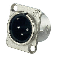 Neutrik NC3MD-L-1 панельный разъем XLR male
