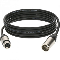KLOTZ GRG1FM05.0 GREYHOUND готовый микрофонный кабель, никелированные разъемы Klotz XLR мама XLR папа, длина 5 м