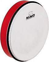 MEINL NINO5R бубен (ручной барабан) 10" с колотушкой красный, мембрана пластик