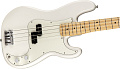 FENDER PLAYER P BASS MN PWT Бас-гитара, цвет белый