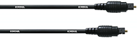 Cordial CTOS 0,5 оптический кабель Toslink/Toslink, 0,5 м, черный