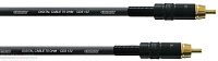 Cordial CPDS 5 CC цифровой кабель RCA/RCA, 5,0 м, черный