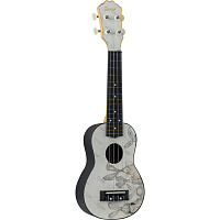 TERRIS PLUS-70 BUNNY  укулеле сопрано, рисунок кролики, пластик