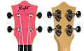 FLIGHT TUS-35 PK  укулеле Travel, сопрано, розовый, пластик