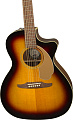 FENDER NEWPORTER PLAYER SUNBURST WN электроакустическая гитара, цвет санберст