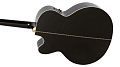 EPIPHONE EJ-200SCE Black (w/ Fishman PreSys) гитара электроакустическая со стальными струнами, джамбо, цвет черный