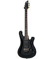 Schecter SGR 006 FR BLK Гитара электрическая, 6 струн, корпус липа, гриф клен, лады 22 Medium, цвет черный