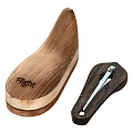 FLIGHT FJH-10 Wooden soul  Варган, размер 11,5 см, длина язычка 9,3 см, латунь, в комплекте деревянный футляр