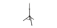 Ultimate Support TS-90B алюминиевая спикерная стойка на треноге с фиксатором TeleLock™, черная