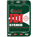 Radial JDI Stereo пассивный стерео директ бокс с трасформатором Jensen, вход 2 хTRS, выход 2 х