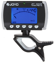 JOYO JMT-9006B тюнер/метроном-прищепка хроматический, гитара, бас, скрипка, темп 30-250