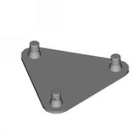 Dura Truss DT23 BPM Base plate with Male connector подставка для ферм серии DT23. Вес 2,5кг