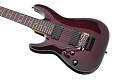Schecter DAMIEN ELITE-7 CRED L/H Гитара электрическая, 7 струн, корпус-махагони, гриф клен, лады 24X