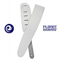 PLANET WAVES 25BL02 гитарный ремень, кожа, цвет белый