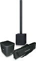 TURBOSOUND iP2000 BUNDLE комплект из звуковой колонны, сабвуфера и транспортировочных чехлов