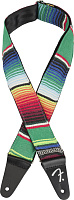 FENDER 2 SERAPE STRAP GRN MULTI ремень гитарный