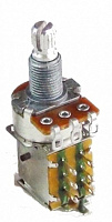 Hosco H-PUSH-500B  потенциометр PUSH-PULL 500 кОм, линейная характеристика (B)