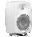 Genelec G Four AWM активная 2-полосная АС, НЧ 6.5" 90 Вт, ВЧ 0.75" 90 Вт. Подставки. Входы: аналоговый RCA, XLR. Макс. SPL 105 дБ, 41 Гц - 25 кГц (-6 дБ). Кроссовер 3000 Гц. Размеры (ВхШхГ) 365х237х223 мм (с подставками). Вес 8.6 кг. Белая