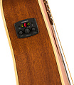 FENDER Malibu Player Shell Pink электроакустическая гитара, цвет розовый