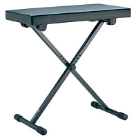 K&M 14065-000-55  банкетка для клавишника, черный кожзаменитель, 4.5 кг, 395-585 мм
