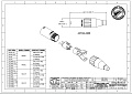 Amphenol AC3MMB  Разъем XLR папа